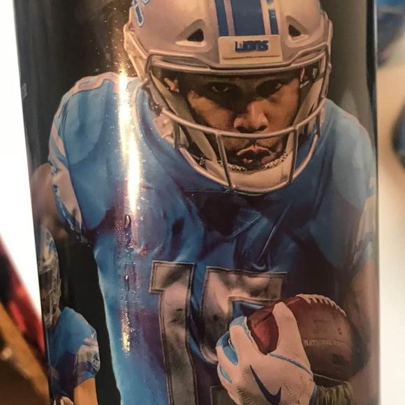 Set of 3 2018 7-11 Slurpee Collector Cups Detroit Lions Tate, Ansah And Slay - Picture 5 of 8